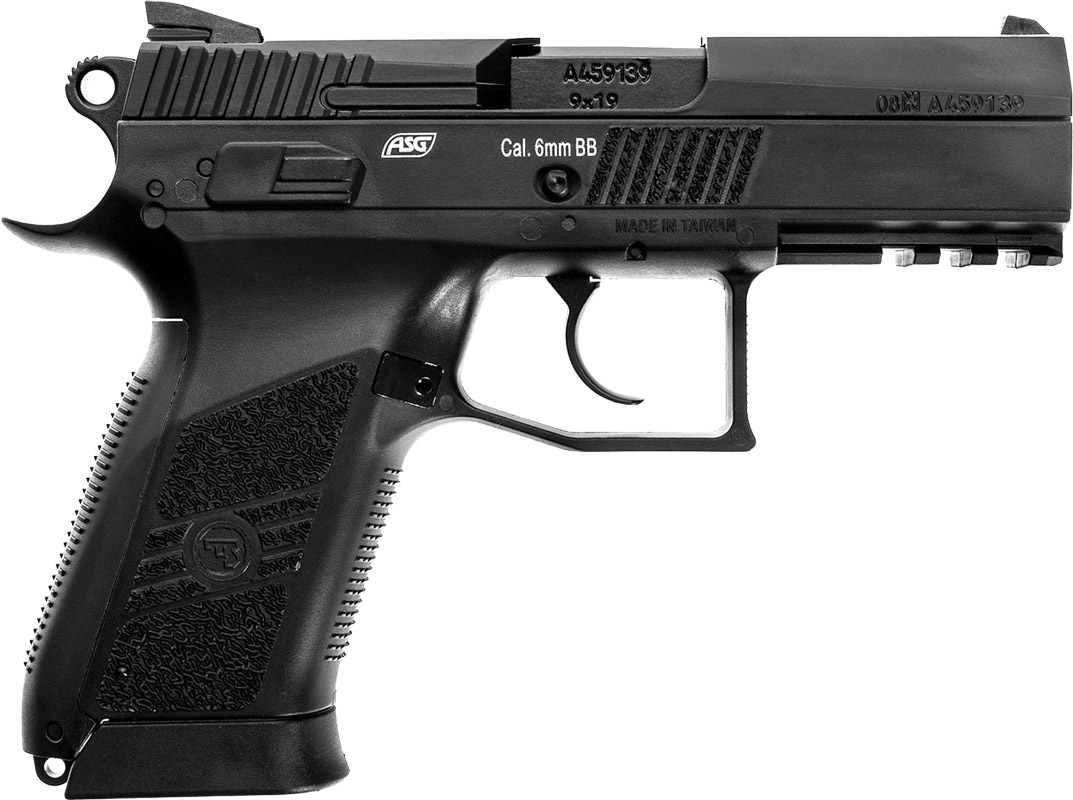 Пістолет страйкбольний ASG CZ75 P-07 Duty CO2. Blowback. кал. 6 мм Фото 2